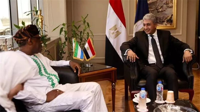 وزير السياحة والآثار يلتقي بسفير سيراليون بالقاهرة لبحث تعزيز أوجه التعاون 