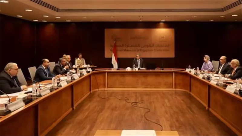  وزير السياحة والآثار يترأس الاجتماع الأول لمجلس إدارة هيئة المتحف القومي للحضارة المصرية