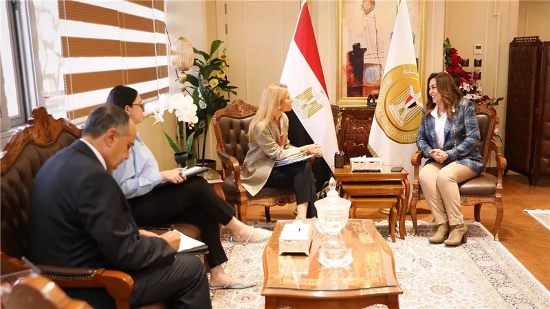 وزيرة التنمية المحلية تبحث مع مديرة مكتب اليونسكو الإقليمي بالقاهرة مجالات التعاون المشترك