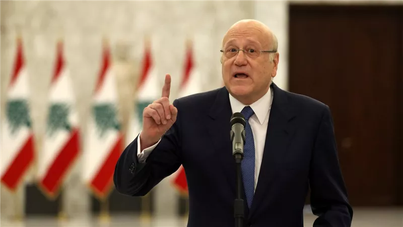 ميقاتي: متمسكون بالحل الدبلوماسي لوقف إطلاق النار