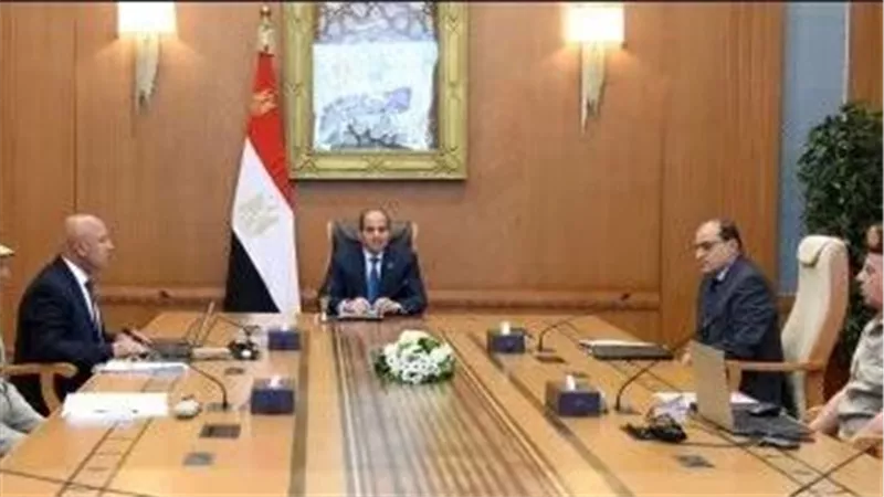 الرئيس السيسى يطلع على موقف عدد من الملفات ذات الصلة بالتنمية الصناعية والعمرانية
