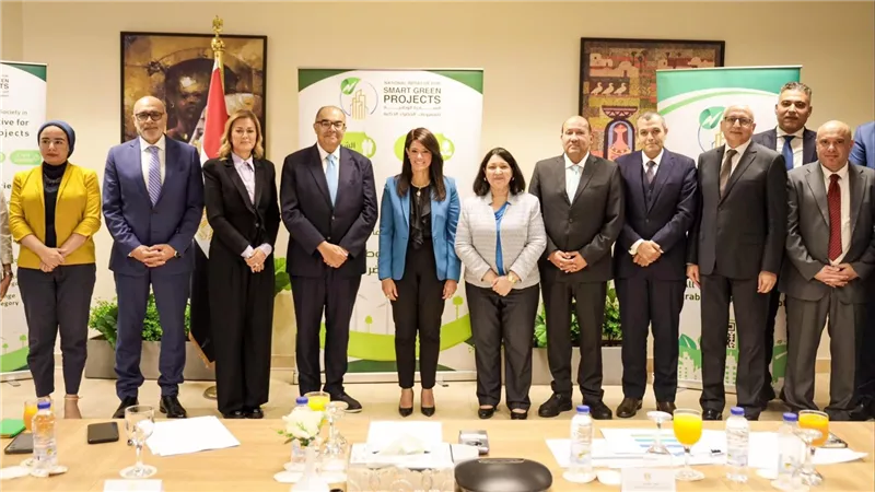 المشاط تشهد أعمال اللجنة الوطنية للتحكيم بالمبادرة الوطنية للمشروعات الخضراء الذكية 