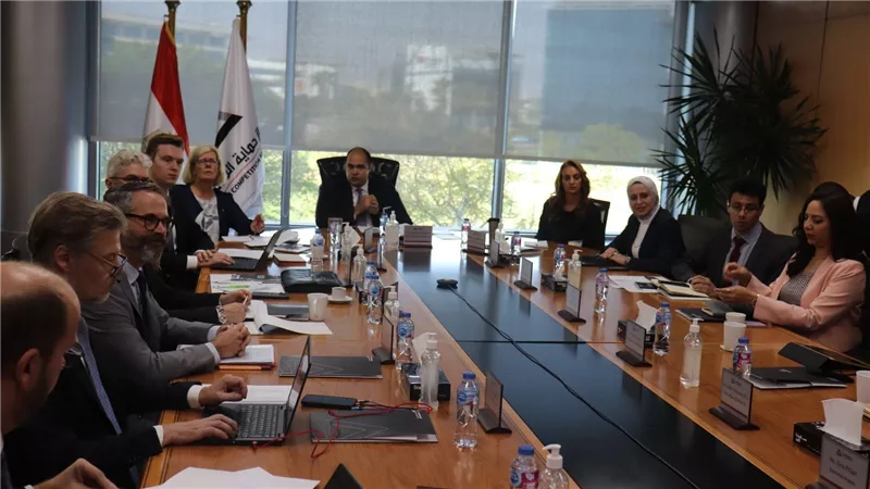 حماية المنافسة يستقبل وفدا رفيع المستوى من المفوضية الأوروبية لتعزيز التعاون في مجال مكافحة الممارسات الاحتكارية