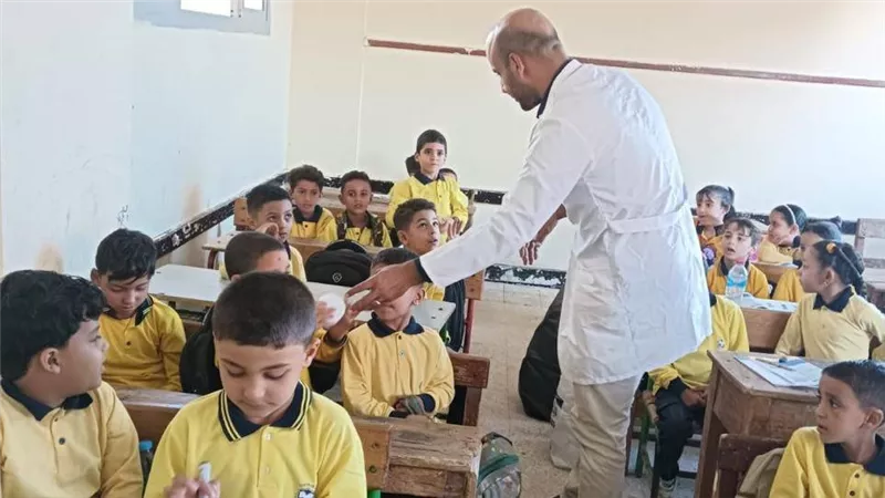 «الصحة» تطلق حملات وقائية للفحص والكشف المبكر وعلاج أمراض البلهارسيا والطفيليات المعوية لطلاب المدارس