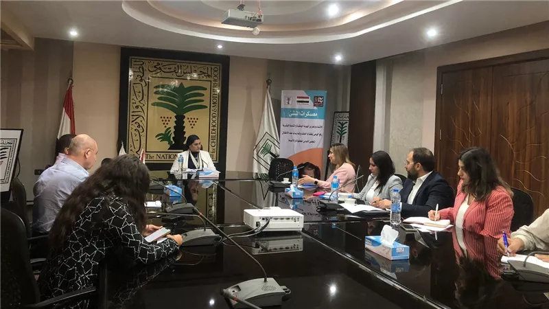 رئيسة المجلس القومي للطفولة تلتقي بوفدا من المفوضية السامية لشئون اللاجئيين لبحث سبل التعاون المشترك 