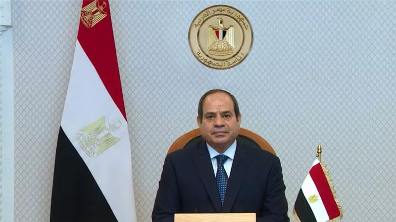 الرئيس السيسي: السادات هزم خصومه وغلبهم وهو مش موجود
