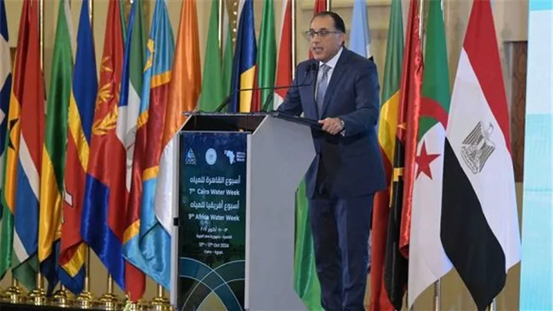 رئيس الوزراء يشارك في فعاليات الجلسة الافتتاحية لأسبوع القاهرة السابع للمياه وأسبوع المياه الأفريقي التاسع