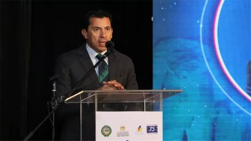 وزير الشباب والرياضة يفتتح منتدى الشباب العربي الأوروبي 