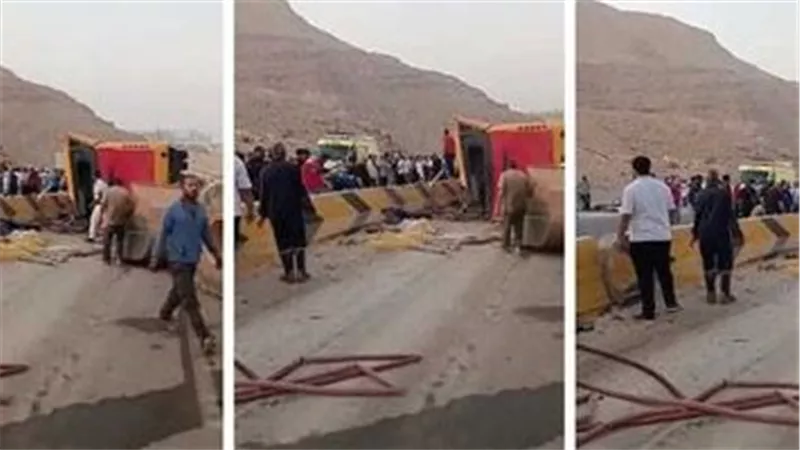 النيابة العامة تؤكد ثبوت تعاطى سائق أتوبيس حادث الجلالة مخدر المورفين