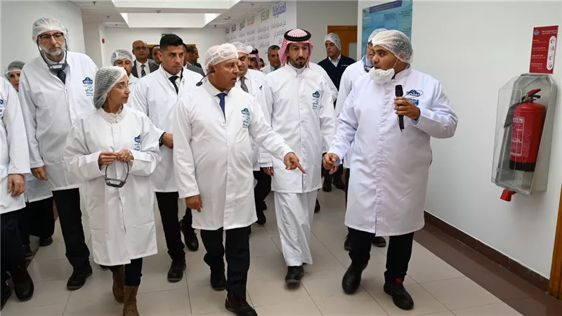 كامل الوزير يفتتح عدد 2 خط إنتاج جديد للأجبان بمصنع بيتي التابع لمجموعة المراعي بطاقة إنتاجية 100 الف طن