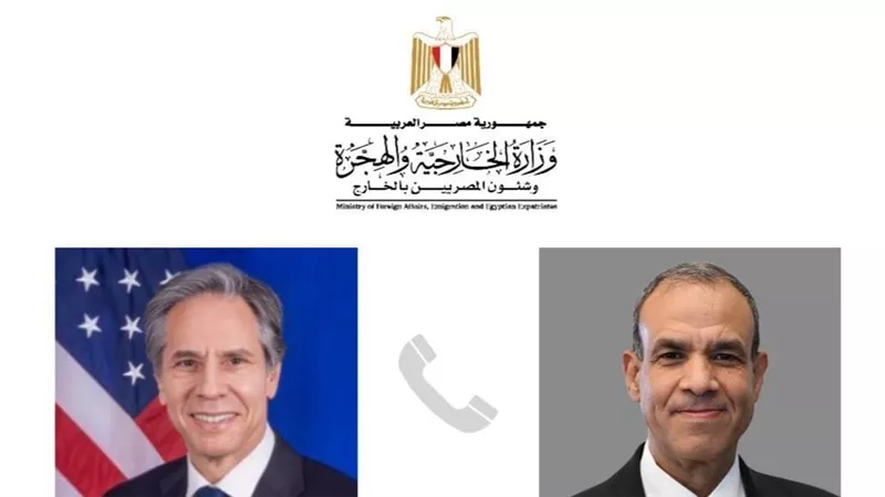 اتصال هاتفى بين وزير الخارجية والهجرة ونظيره الأمريكي