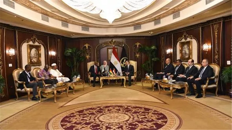 وزير الداخلية يستقبل اللواء بشير ديالو وزير الأمن والحماية المدنية بجمهورية غينيا