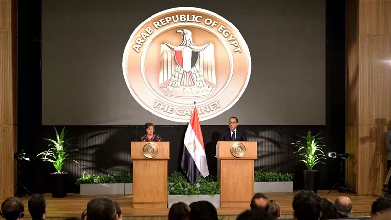 مدبولي يشيد بالشراكة المثمرة بين مصر وصندوق النقد الدولي والدعم الذي يقدمه لمصر في كل خططها للإصلاح الاقتصادي