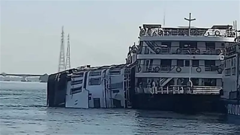 توضيح وزارة السياحة والآثار بشأن حادث غرق جزئي لأحد الفنادق العائمة بمحافظة الأقصر