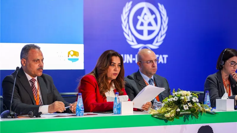وزيرة التنمية المحلية تشارك في جلسة تمكين المجتمعات المحلية والقطاع الخاص كعوامل نشطة في التنمية الاقتصادية