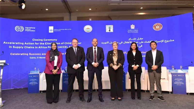 وزير العمل يُلقي كلمة في حفل ختام مشروع 