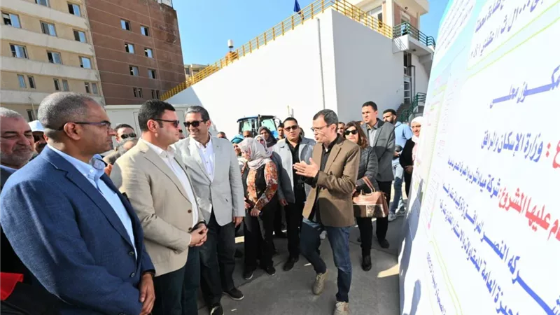 وزير الإسكان ومحافظ دمياط يفتتحان محطة مياه دمياط القديمة بعد إعادة تأهيلها وتطويرها ورفع كفاءتها