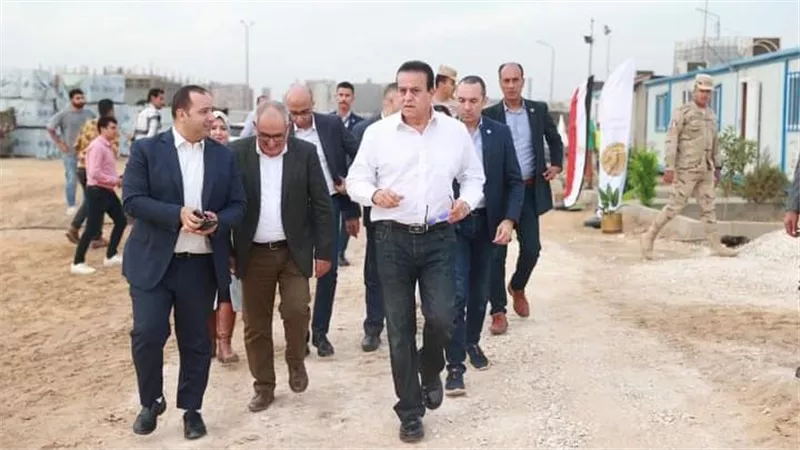وزير الصحة يتفقد مشروع إنشاء مستشفى هليوبوليس الجديدة بتكلفة إجمالية 3.5 مليار جنيه