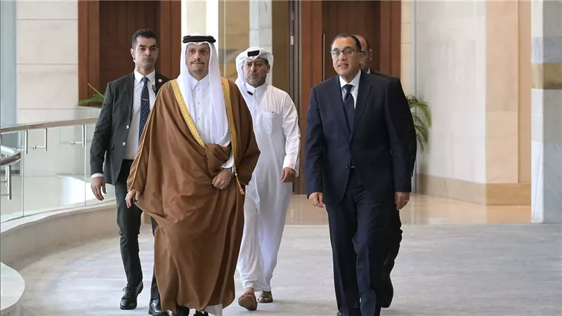 مدبولى: القاهرة والدوحة لديهما رغبة حقيقية في تعزيز معدلات التبادل التجاري