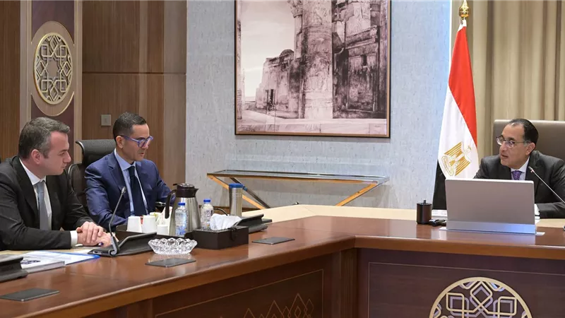 رئيس الوزراء يلتقي رئيس مجلس إدارة شركة 