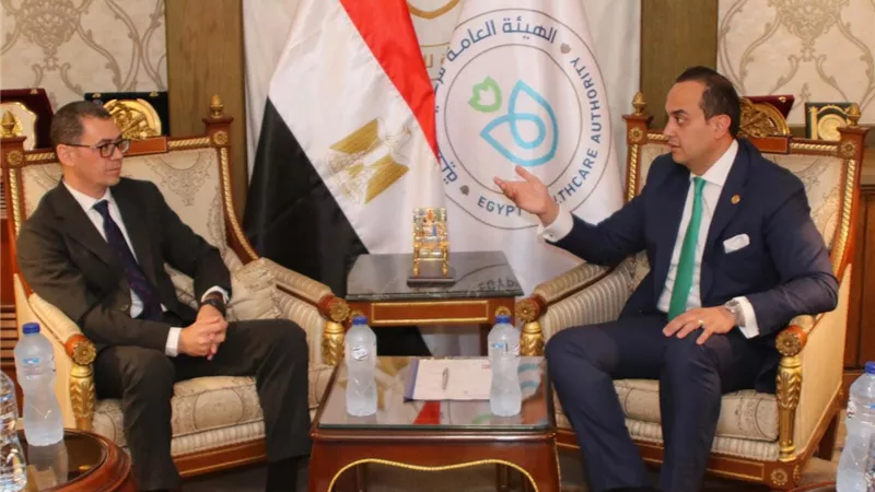 رئيس هيئة الرعاية الصحية يلتقي المدير العام لشركة فياتريس في مصر لبحث سبل تعزيز التعاون المشترك 