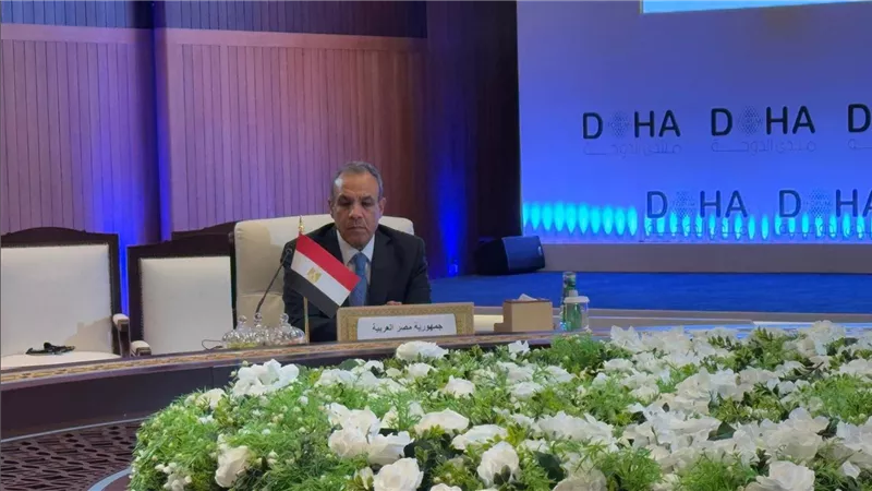  وزير الخارجية والهجرة يشارك في الاجتماع الوزاري الخاص بشأن الوضع في سوريا بالدوحة