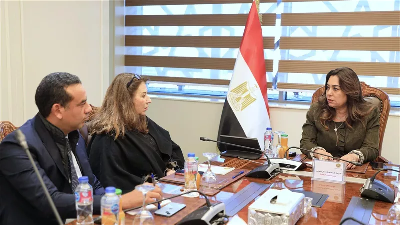 وزيرة التنمية المحلية تبحث مع المدير الإقليمي لـ