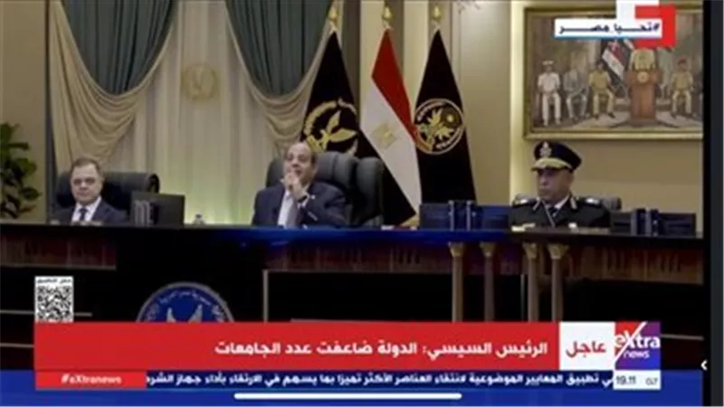 الرئيس السيسي: معدلات الزيادة السكانية غير المنضبطة تؤثر على قدرة الدولة على تقديم الخدمات