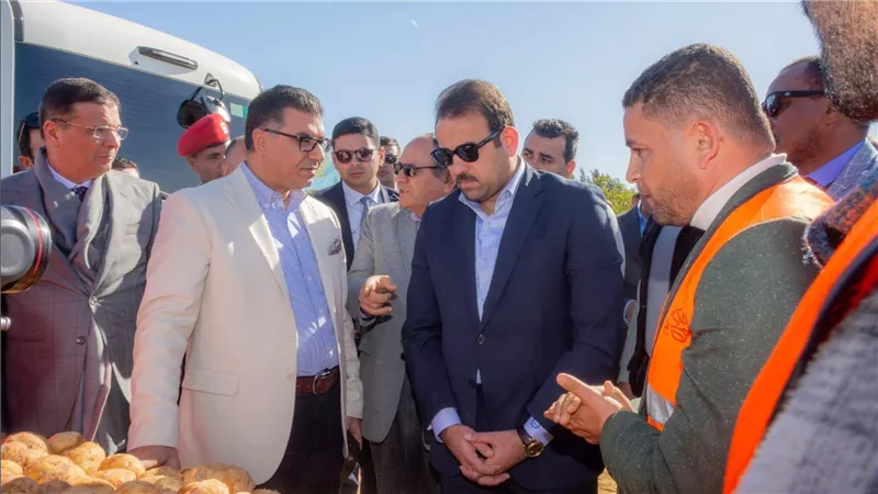 وزيرا الزراعة في مصر والأردن يتفقدان مشروعات جهاز مستقبل مصر للتنمية المستدامة
