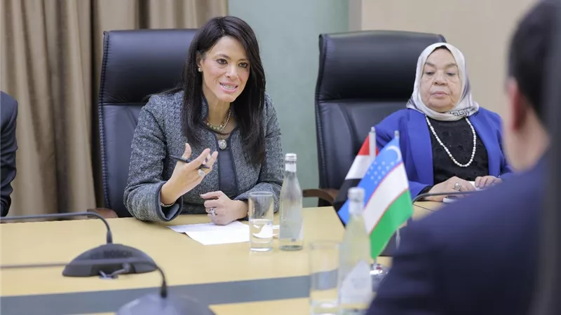 المشاط تعقد جلسة مُباحثات مع نائب رئيس وزراء أوزبكستان وعدد من مسئولي الحكومة لمناقشة مستقبل العلاقات الاقتصادية والاستثمارية المُشتركة