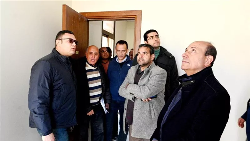 وزير الإسكان يختتم جولته بمشروع تطوير موقع التجلى الأعظم بسانت كاترين بتفقد المبانى الخدمية الجديدة 
