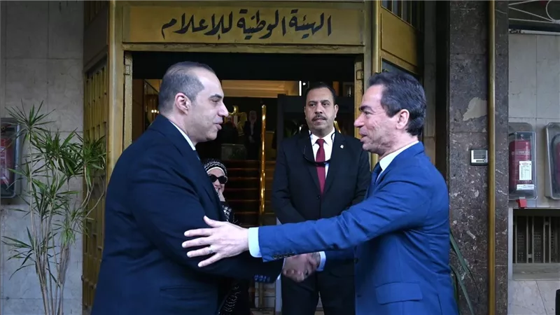 وزير الشئون النيابية والقانونية والتواصل السياسي يلتقي رئيس الهيئة الوطنية للإعلام