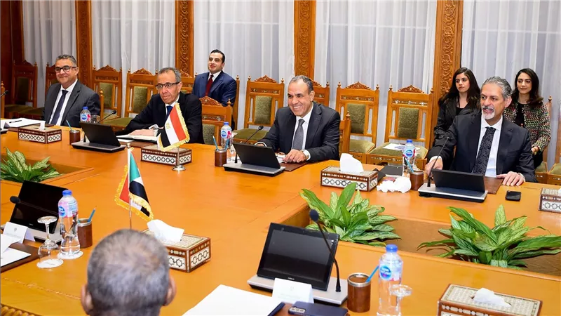 وزير الخارجية يستقبل نظيره السوداني