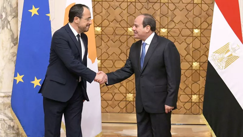 رئيس قبرص: حريصون على دعم مصر لمواجهة أي تحديات وفي إطار الاتحاد الأوروبي