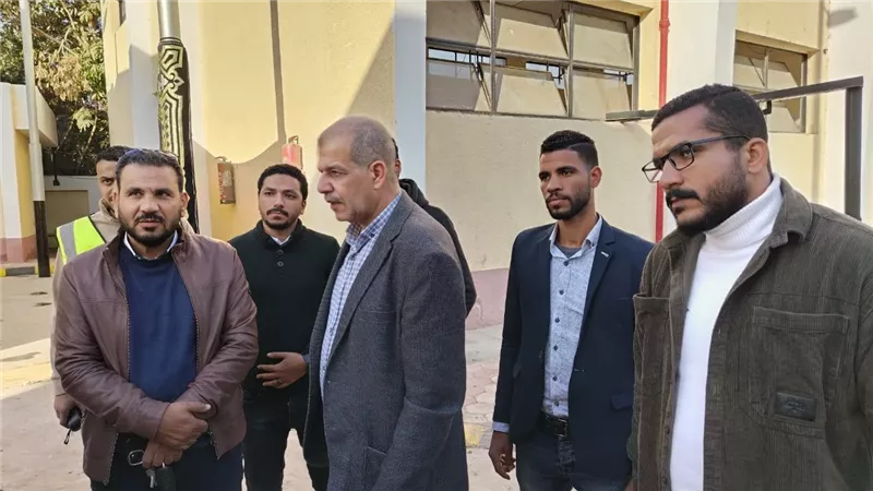 رئيس مياه الفيوم يتفقد محطة رفع صرف صحي أبوجنشو الرئيسية