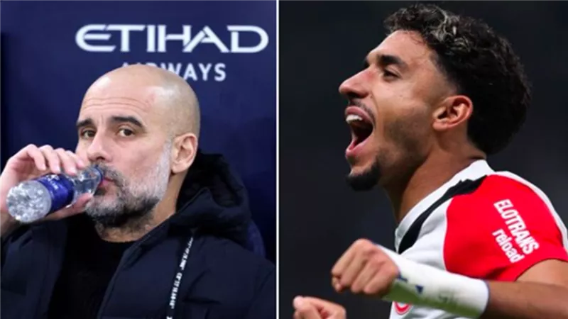 جوارديولا يرد على أنباء تعاقد مانشستر سيتي مع المصري عمر مرموش