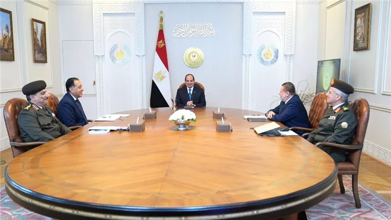 الرئيس السيسي يناقش آخر تطورات البنية التحتية الرقمية