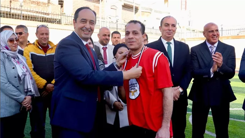 مدير صندوق مكافحة الإدمان ونائب محافظ دمياط نيابة عن المحافظ ورئيس مؤسسة 
