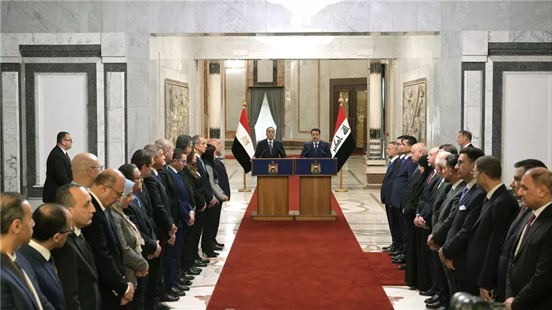 خلال المؤتمر مع نظيره العراقي: مدبولي: هناك تطابق كامل بين الرؤى المصرية والعراقية بشأن حق أشقائنا الفلسطينيين في إقامة دولتهم