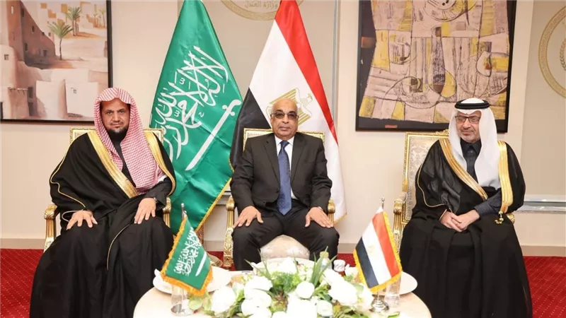 وزير العدل يستقبل النائب العام السعودي