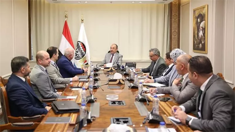 وزير قطاع الأعمال يلتقي وفدا من 