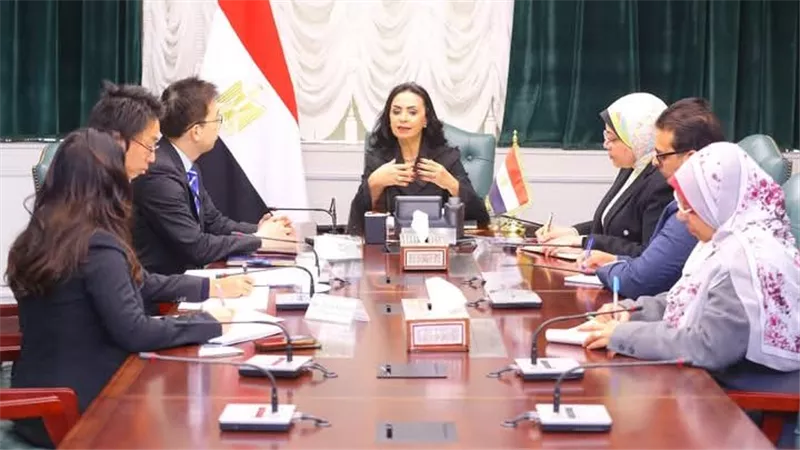 وزيرة التضامن تلتقي الممثل الرئيسي الجديد لهيئة التعاون الدولي اليابانية في مصر «جايكا»
