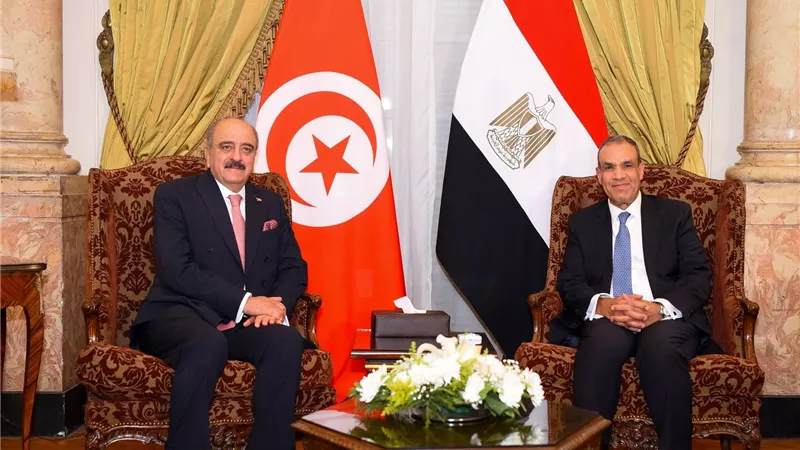 وزير الخارجية والهجرة يستقبل وزير الخارجية التونسي