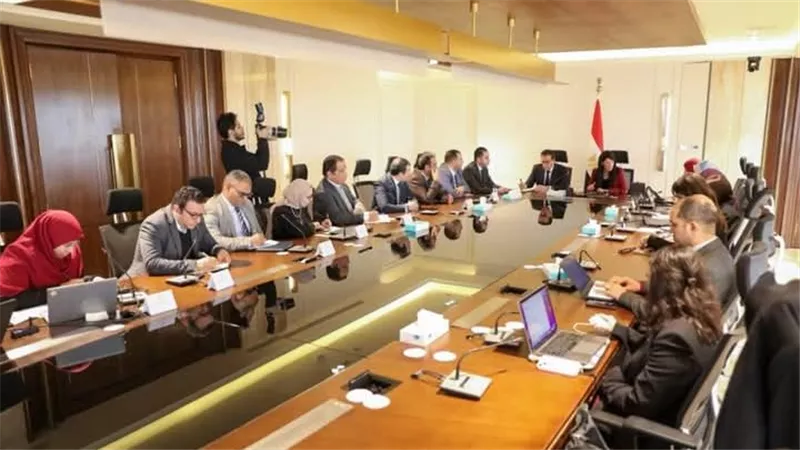 نائب رئيس الوزراء ووزيرة التخطيط يناقشان الخطة الاستثمارية لوزارة الصحة والسكان 