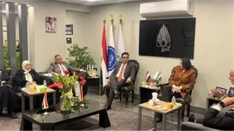 حزب الوعى يستقبل رئيسة مكتب مجلس سوريا الديمقراطية بالقاهرة