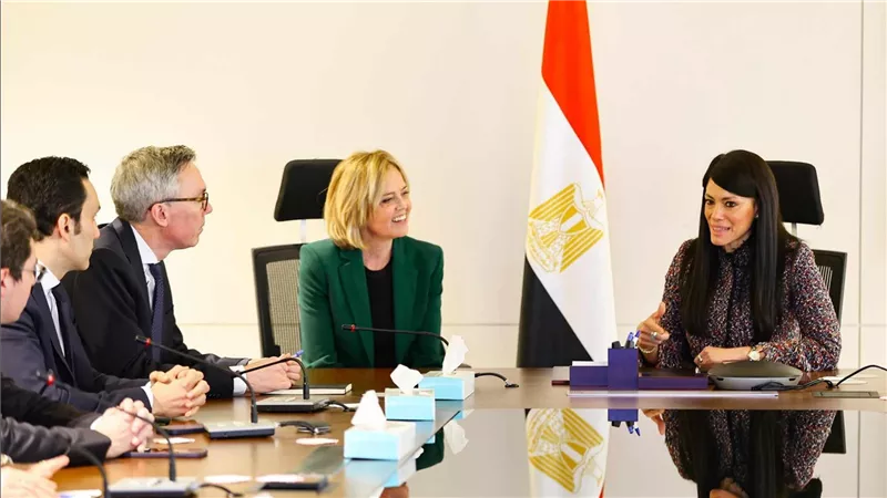 المشاط تستقبل السفيرة النرويجية ورئيس شركة 