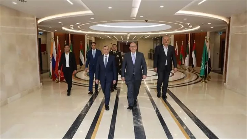  مدير المركز الجغرافي الملكي الأردني يزور وكالة الفضاء المصرية لبحث سبل التعاون 