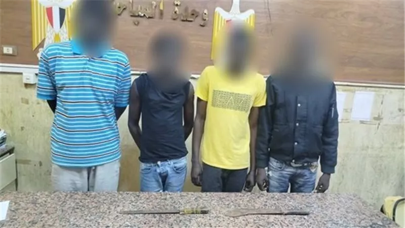 القبض على المتهمين بالتشاجر بالأسلحة البيضاء في عين شمس
