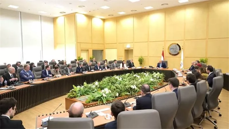  وزير الصناعة والنقل يبحث مع ممثلي 29 شركة ومؤسسة فرنسية فرص الاستثمار بالسوق المصري في مجالي الصناعة والنقل