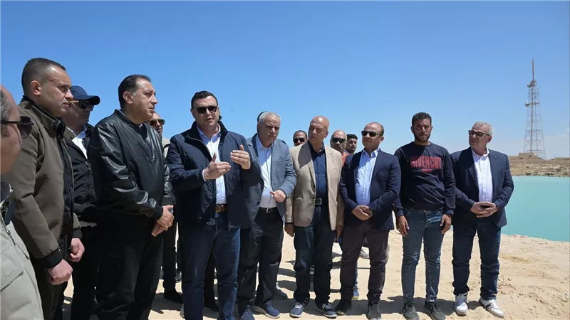 رئيس الوزراء يتفقد مشروع مارينا By The Lake M8 بمدينة العلمين الجديدة